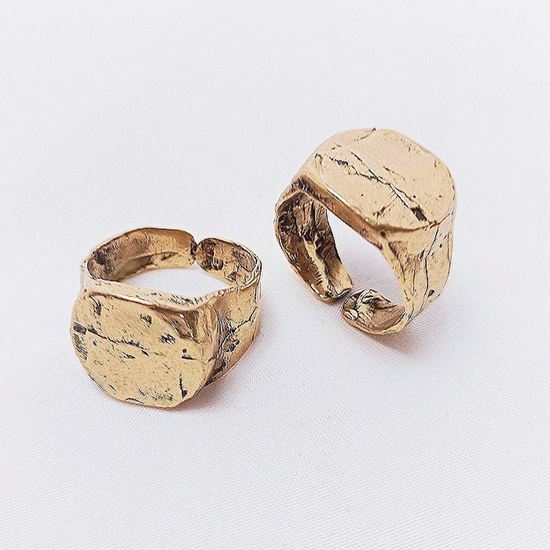 Immagine di Anello rock in bronzo