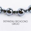 Immagine di Bracciale elastico in pietra ematite 8 MM