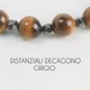 Immagine di Bracciale elastico in pietra occhio di tigre 8MM