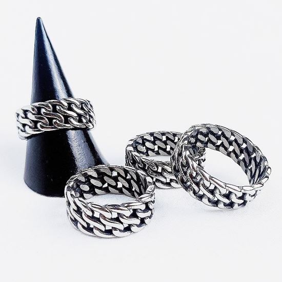 Immagine di Anello catena in acciaio